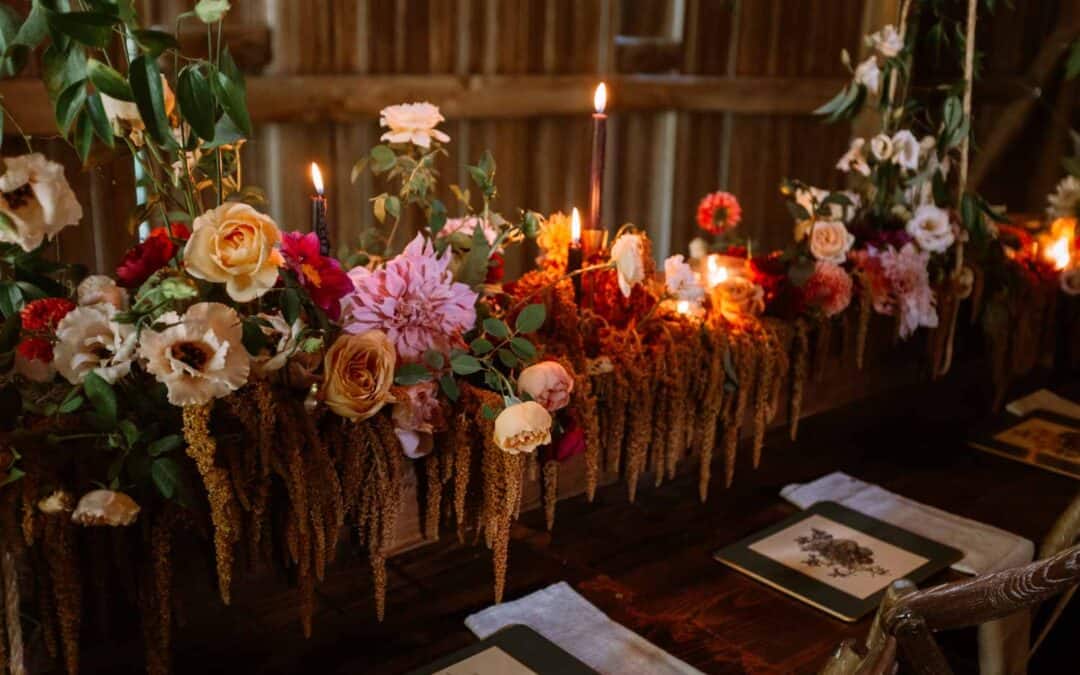 Dinner in a Barn