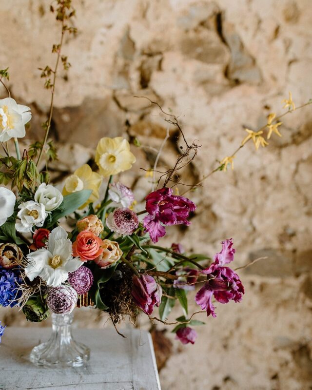 Cut my first hyacinth yesterday just for sniffing purposes. 👃🏼
PC @madeline.isabella 
#spring #springflowers #localflowers #nofloralfoam