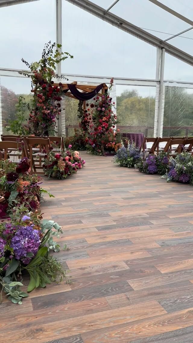 What. A. Week. !!!!!
Still on cloud nine with a touch of zoomies…… 

Emily & Dan were a BLAST to work with, the kind of couple who makes you just want to go ahead and cut two more handfuls of toad lilies, gather a bit more hydrangea, and make sure there are dahlias on overload.

We were able to achieve 95% local and #americangrownflowers thanks to @riversideblooms , @coolspringgarden , @peterkortroses , @therusticbunch , @schaefferflowers @east_texas_smilax , and @dvflora . Most foliage was cut from our own property (yes, I have planted a jungle over the years for just this reason!)

All mechanics were foam free. Zip zero zilch. Chicken wire and buckets and other mechanics are now broken down to be re-used. Flowers from installs will return to the earth via composting.

Here is proof that you can have epic floral installations at your wedding without polluting the earth.

.

Could not have done it without my incredible team!!!

Hubby, Father in Law, @emily.maule @t.j._mcgrath_design @sarahsfloraldesigns @belovely_co @ramfloral @therusticbunch @ksuar10 @thesarahsuarez @brookj45 @florasylvacutgarden @riversideblooms @katrynyocum 

.
 
And shout out to the vendors who pulled this shindig together, even in the face of a threatening nor easter!

Planner and Therapist: @eventsbymerida 

Caterer @peachtreecatering 

Venue: London Purchase Farm

Photo/Video: @patrobinsonphoto 

Tent @eventquip 

Rentals @partyrentalltd @lilacandlaceco @nuagedesignsinc @smthingvintage @carolinesrentals

Florist @splintsanddaisies 

Lighting @lumos_co 

Ceremony and Cocktail Hour: @alexandr.kislitsyn from @onitproductionsofficial

Band @carnivaleband from On It Productions

Bride’s Dress: @floraandlane

Groom’s Suit: @indochinoweddings

Hair and Makeup: @jessicasaintbeauty

Cakes @partygirlbakeclub @velvetskybakery

Transport: Pat Thomas Tours

Golf Carts: My Lazy Camper

Photo booth: @phillysnapbooth

Valet: @opendoorvalet 

Childcare: @zoomdancephilly

Invitations: @ruggroadpaperco 

Last but not least: @dpom581 & @efish711 : love you guys!